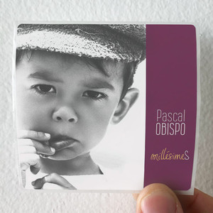 Pascal Obispo Millsimes Album Cover Sticker