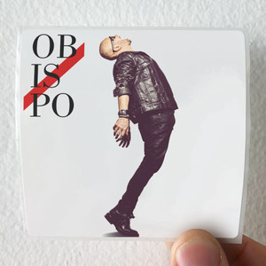 Pascal Obispo Obispo Album Cover Sticker