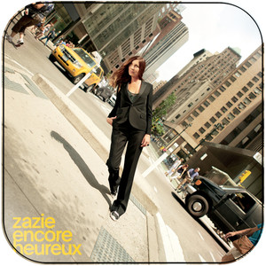 Zazie Encore Heureux Album Cover Sticker Zazie Encore Heureux Album Cover Sticker