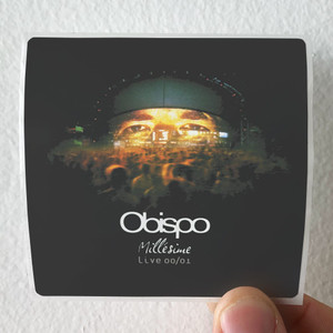 Pascal Obispo Millsime Live 0001 Album Cover Sticker