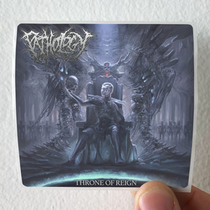 Pathology Throne Of Reign Album Cover Sticker