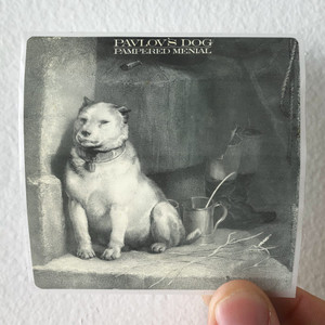 Pavlovs Dog Pampered Menial Album Cover Sticker Pavlovs Dog Pampered Menial Album Cover Sticker