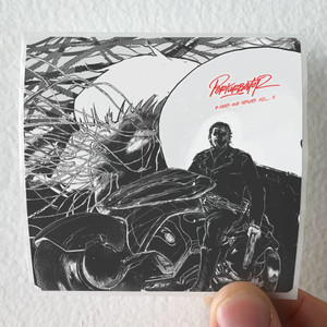Perturbator B Sides And Remixes Vol Ii Album Cover Sticker Perturbator B Sides And Remixes Vol Ii Album Cover Sticker