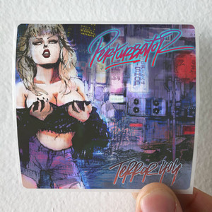 Perturbator Terror 404 1 Album Cover Sticker Perturbator Terror 404 1 Album Cover Sticker