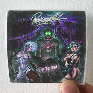 Perturbator I Am The Night 1 Album Cover Sticker Perturbator I Am The Night 1 Album Cover Sticker