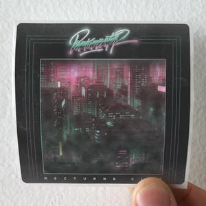 Perturbator Nocturne City 1 Album Cover Sticker Perturbator Nocturne City 1 Album Cover Sticker
