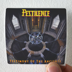 Pestilence Testimony Of The Ancients 1 Album Cover Sticker Pestilence Testimony Of The Ancients 1 Album Cover Sticker