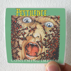 Pestilence Consuming Impulse Album Cover Sticker Pestilence Consuming Impulse Album Cover Sticker