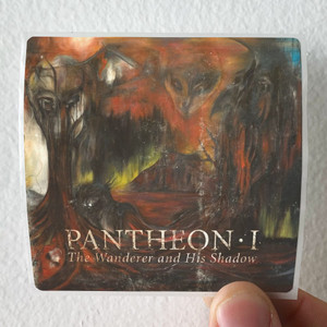 Pantheon I The Wanderer And His Shadow Album Cover Sticker Pantheon I The Wanderer And His Shadow Album Cover Sticker