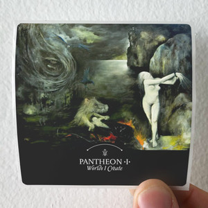Pantheon I Worlds I Create Album Cover Sticker Pantheon I Worlds I Create Album Cover Sticker