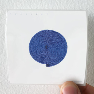 Prurient Bermuda Drain Album Cover Sticker