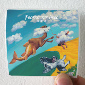 Protest the Hero Caravan Album Cover Sticker Protest the Hero Caravan Album Cover Sticker