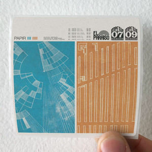 Papir Iii Iiii Album Cover Sticker Papir Iii Iiii Album Cover Sticker