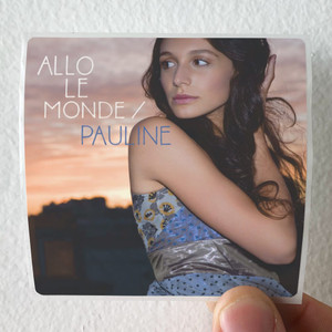 Pauline Allo Le Monde Album Cover Sticker Pauline Allo Le Monde Album Cover Sticker