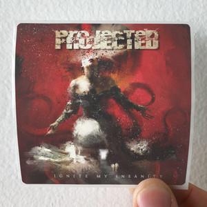 Projected Ignite My Insanity Album Cover Sticker Projected Ignite My Insanity Album Cover Sticker
