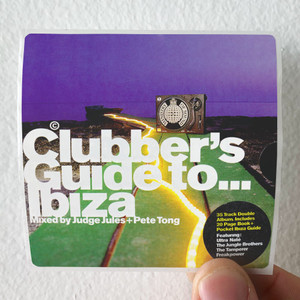 Pete Tong Ministry Of Sound Clubbers Guide To Ibiza Album Cover Sticker Pete Tong Ministry Of Sound Clubbers Guide To Ibiza Album Cover Sticker