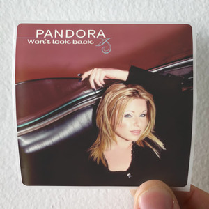 Pandora Wont Look Back Album Cover Sticker