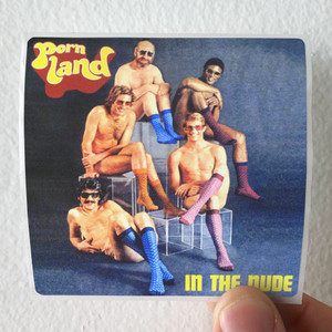 Pornland In The Nude Album Cover Sticker Pornland In The Nude Album Cover Sticker