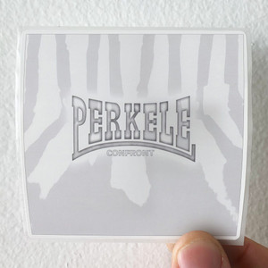 Perkele Confront Album Cover Sticker