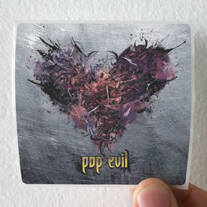 Pop Evil War Of Angels 1 Album Cover Sticker Pop Evil War Of Angels 1 Album Cover Sticker