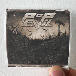 Pop Evil Trenches 1 Album Cover Sticker