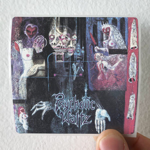 Psychotic Waltz Live Archives Album Cover Sticker Psychotic Waltz Live Archives Album Cover Sticker