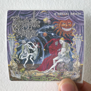 Psychotic Waltz A Social Grace Album Cover Sticker Psychotic Waltz A Social Grace Album Cover Sticker