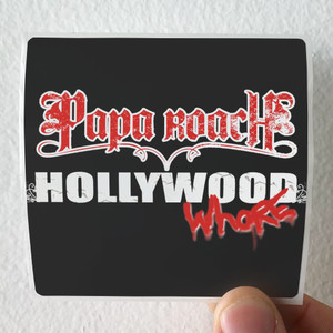 Papa Roach Hollywood Whore 1 Album Cover Sticker Papa Roach Hollywood Whore 1 Album Cover Sticker