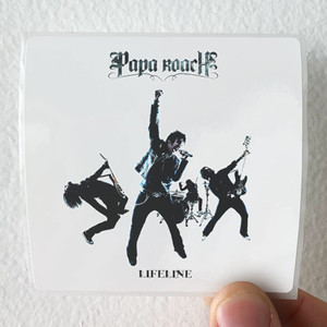 Papa Roach Lifeline 1 Album Cover Sticker