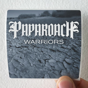 Papa Roach Warriors Album Cover Sticker Papa Roach Warriors Album Cover Sticker
