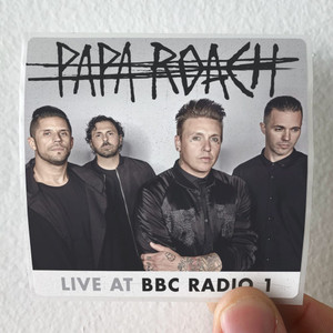 Papa Roach Live At Bbc Radio 1 Album Cover Sticker