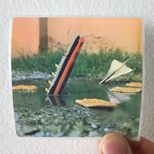 Pete Brown and Piblokto Thousands On A Raft Album Cover Sticker