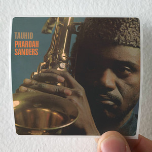 Pharoah Sanders Tauhid Album Cover T-Shirt Black