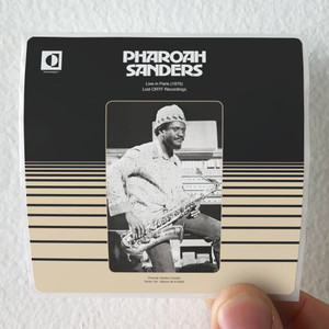 Pharoah Sanders Live In Paris 1975 Album Cover Sticker