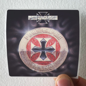 Powersurge Powersurge Album Cover Sticker Powersurge Powersurge Album Cover Sticker