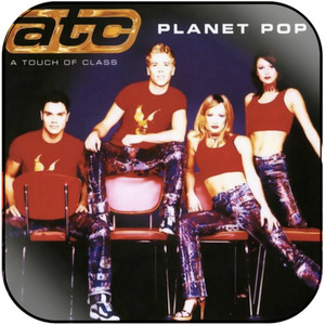 ATC Planet Pop.Jpeg Album Cover Sticker