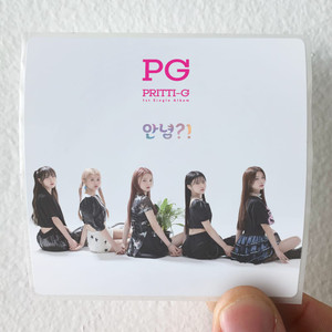 PRITTI-G Hola Album Cover Sticker