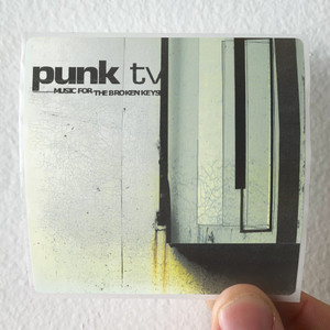 Punk TV Music For The Broken Keys Album Cover Sticker Punk TV Music For The Broken Keys Album Cover Sticker