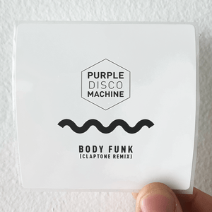 Purple Disco Machine Body Funk 2 Album Cover Sticker Purple Disco Machine Body Funk 2 Album Cover Sticker