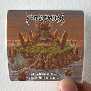 Puteraeon The Cthulhian Pulse Call From The Dead City Album Cover Sticker