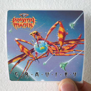 Praying Mantis Gravity Album Cover Sticker