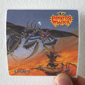 Praying Mantis Legacy Album Cover Sticker Praying Mantis Legacy Album Cover Sticker
