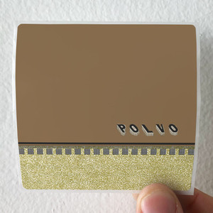 Polvo Polvo Album Cover Sticker Polvo Polvo Album Cover Sticker