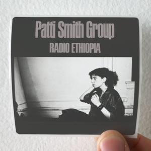 Patti Smith Group Radio Ethiopia Album Cover Sticker Patti Smith Group Radio Ethiopia Album Cover Sticker