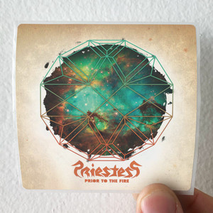 Priestess Prior To The Fire Album Cover Sticker Priestess Prior To The Fire Album Cover Sticker