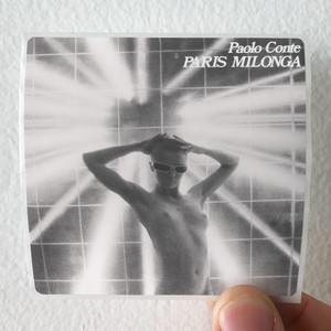 Paolo Conte Paris Milonga Album Cover Sticker