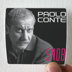 Paolo Conte Snob Album Cover Sticker