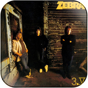 Zebra 3V Album Cover Sticker