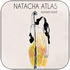 Natacha Atlas Myriad Road Album Cover Sticker Album Cover Sticker