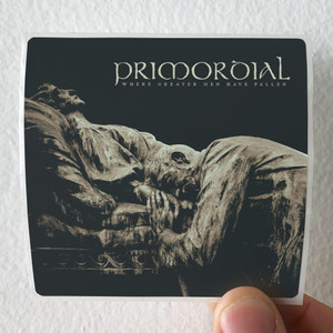 Primordial Where Greater Men Have Fallen Album Cover Sticker Primordial Where Greater Men Have Fallen Album Cover Sticker